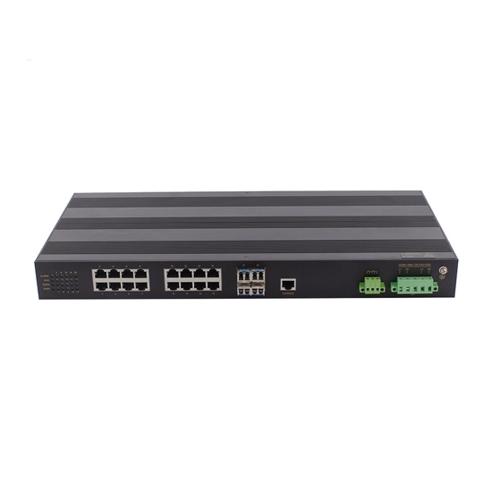 20 Port Full Gigabit Unmanaged Industrial Switch, Rack Mount 20 Port Full Gigabit Unmanaged Industrial Switch, Rack Mount