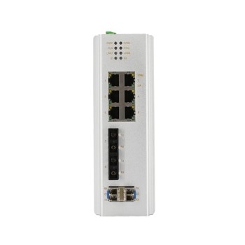 10 Port Gigabit Managed Industrial Switch, Din Rail 10 Port Gigabit Managed Industrial Switch, Din Rail
