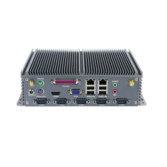 Fanless Embedded Industrial PC, Intel Celeron J1900 Quad Core CPU Fanless Embedded Industrial PC, Intel Celeron J1900 Quad Core CPU