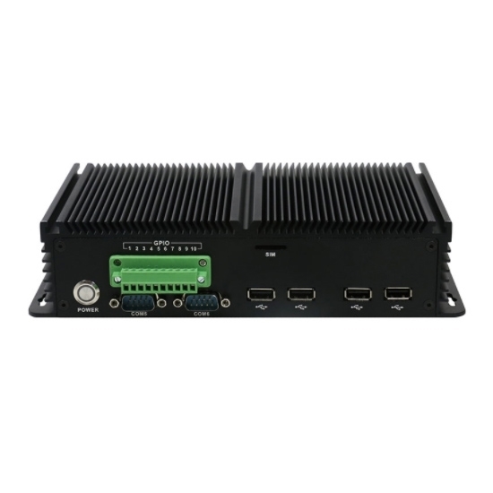 Fanless Industrial PC, J1900 Quad Core 2.0 GHz, 6 COM, 12V Fanless Industrial PC, J1900 Quad Core 2.0 GHz, 6 COM, 12V