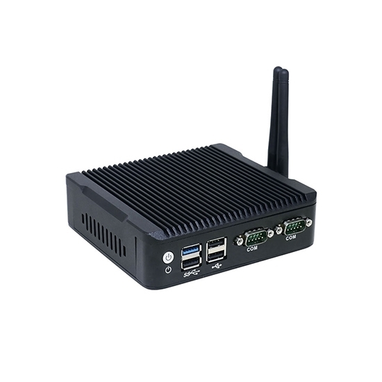 Mini Fanless Industrial PC, Celeron J1900, Linux/Win 7 Mini Fanless Industrial PC, Celeron J1900, Linux/Win 7