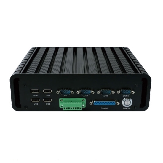 Fanless Embedded Industrial PC, Core I3 I5 I7, 6 COM, 2 LAN Fanless Embedded Industrial PC, Core I3 I5 I7, 6 COM, 2 LAN