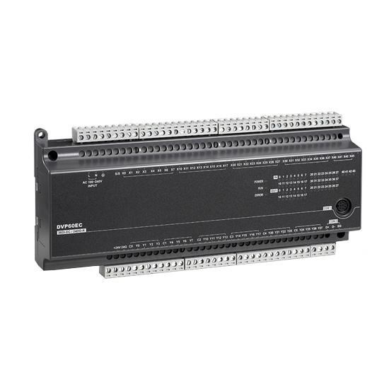 PLC Controller, 10/14/20/30/48/60 I/O, Relay/Transistor Output PLC Controller, 10/14/20/30/48/60 I/O, Relay/Transistor Output