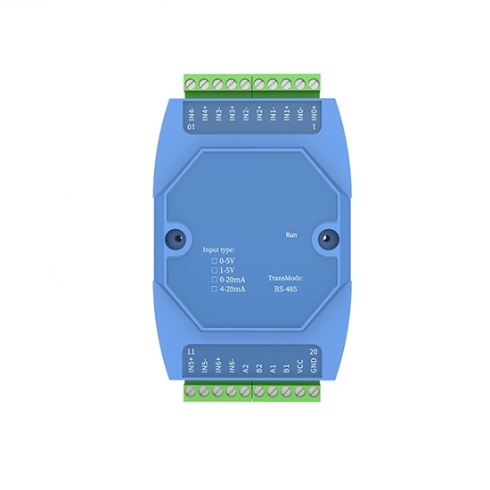4-20mA/0-5V To RS485 Converter, 7 Channel 4-20mA/0-5V To RS485 Converter, 7 Channel