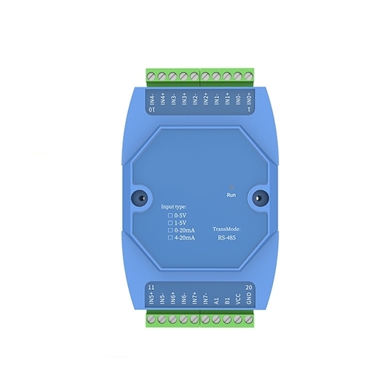 4-20mA/0-5V To RS485 Converter, 8 Channel 4-20mA/0-5V To RS485 Converter, 8 Channel