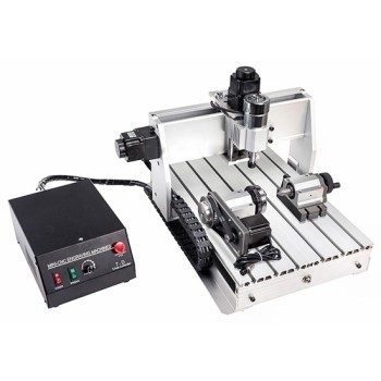 3 Axis/4 Axis CNC Router With 600x400x65mm Working Area 3 Axis/4 Axis CNC Router With 600x400x65mm Working Area