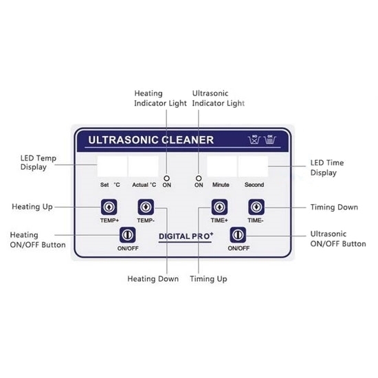 2L Ultrasonic Cleaner For Jewelry/Glasses/Watches 2L Ultrasonic Cleaner For Jewelry/Glasses/Watches