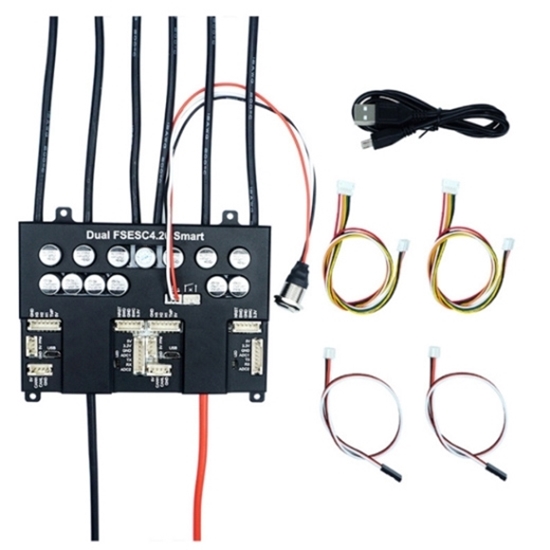 50A/100A 3-12S Electronic Speed Controller (ESC) For Dual BLDC Motor 50A/100A 3-12S Electronic Speed Controller (ESC) For Dual BLDC Motor