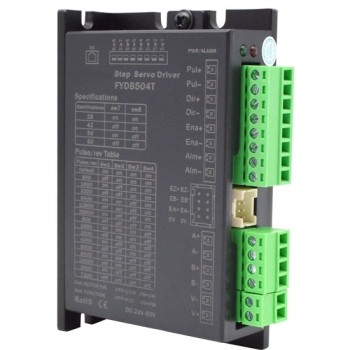 Closed Loop Stepper Motor Driver, 2 Phase, 0.1A ~ 4A Closed Loop Stepper Motor Driver, 2 Phase, 0.1A ~ 4A