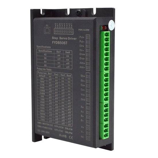Closed Loop Stepper Motor Driver, 2 Phase, 1A ~ 6A Closed Loop Stepper Motor Driver, 2 Phase, 1A ~ 6A