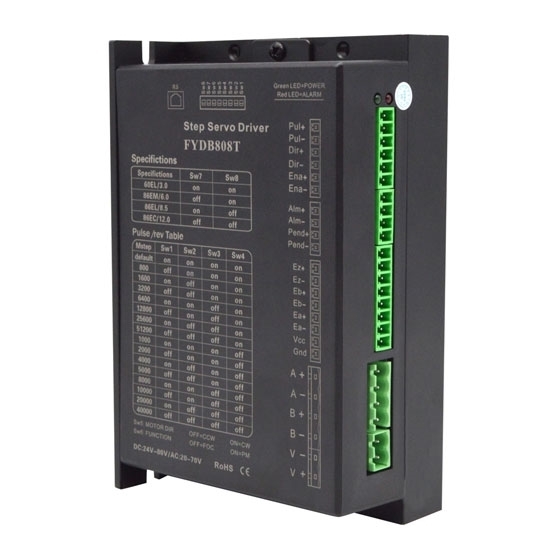 Closed Loop Stepper Motor Driver, 2 Phase, 2A ~ 8A Closed Loop Stepper Motor Driver, 2 Phase, 2A ~ 8A