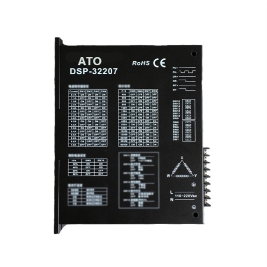 Digital Stepper Motor Driver, 3 Phase, AC 100V-220V, 2-7.5A Digital Stepper Motor Driver, 3 Phase, AC 100V-220V, 2-7.5A