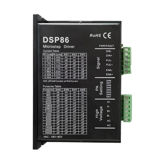 Digital Stepper Driver 2-6A For Nema 23, 34, 42 Stepper Motor Digital Stepper Driver 2-6A For Nema 23, 34, 42 Stepper Motor