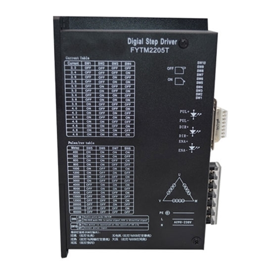 Digital Stepper Motor Driver, 3 Phase, AC 90V ~ 230V Digital Stepper Motor Driver, 3 Phase, AC 90V ~ 230V