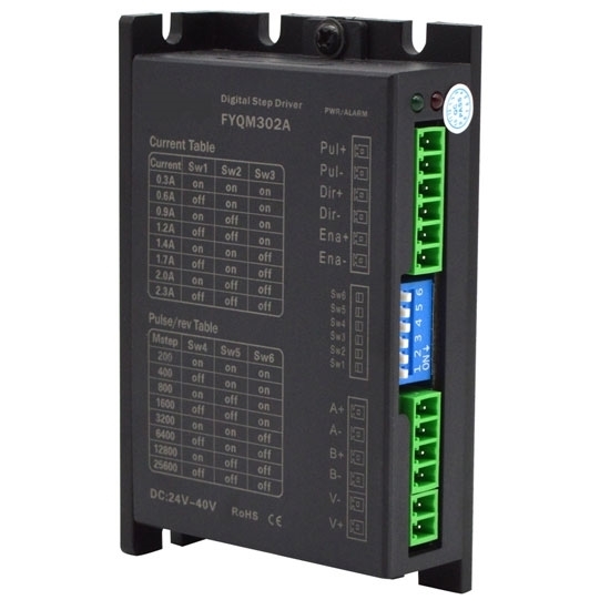 Digital Stepper Motor Driver, 2 Phase, DC 18V ~ 36V Digital Stepper Motor Driver, 2 Phase, DC 18V ~ 36V