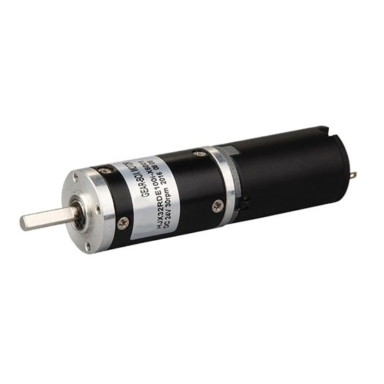 Brushed DC Motor With Gearbox, 2800rpm, 12V/24V, 32mm Brushed DC Motor With Gearbox, 2800rpm, 12V/24V, 32mm