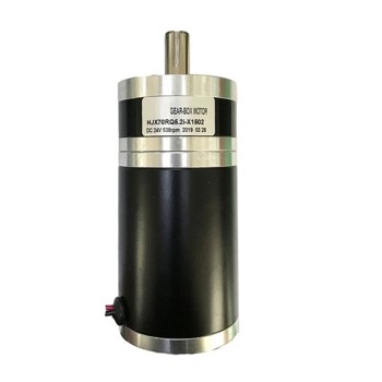 Brushed DC Motor With Gearbox, 2800rpm 12V/24V, 70mm