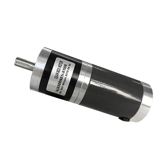 Brushed DC Motor With Gearbox, 3200rpm, 12V/24V, 50mm Brushed DC Motor With Gearbox, 3200rpm, 12V/24V, 50mm