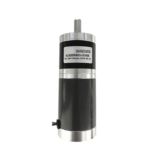 Brushed DC Motor With Gearbox, 3200rpm, 12V/24V, 50mm Brushed DC Motor With Gearbox, 3200rpm, 12V/24V, 50mm