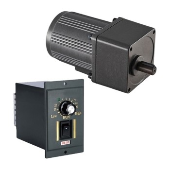 40W Single Phase AC Gear Motor, Speed Control
