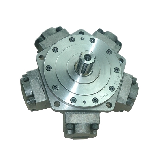 15 Hp 100-280cc Radial Piston Hydraulic Motor, 25MPa 15 Hp 100-280cc Radial Piston Hydraulic Motor, 25MPa