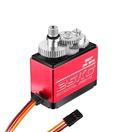 25 Kg·cm (2.5 Nm) RC Servo Motor, 6V/ 7.4V 25 Kg·cm (2.5 Nm) RC Servo Motor, 6V/ 7.4V