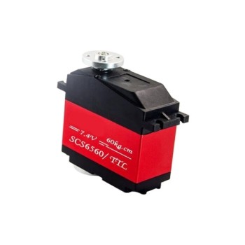 60 Kg·cm (6 Nm) RC Servo Motor, 6V/ 7.4V