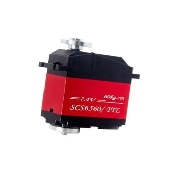 60 Kg·cm (6 Nm) RC Servo Motor, 6V/ 7.4V