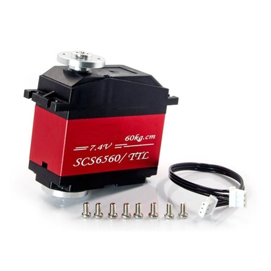 60 Kg·cm (6 Nm) RC Servo Motor, 6V/ 7.4V 60 Kg·cm (6 Nm) RC Servo Motor, 6V/ 7.4V