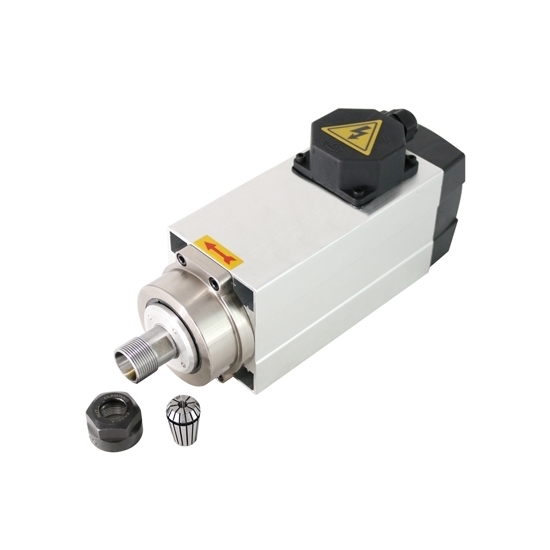1.5 KW Air Cooled CNC Spindle Motor, 18000 Rpm, ER20 1.5 KW Air Cooled CNC Spindle Motor, 18000 Rpm, ER20