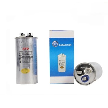 60/7.5 MFD Air Conditioner Capacitor, Dual Run Capacitor