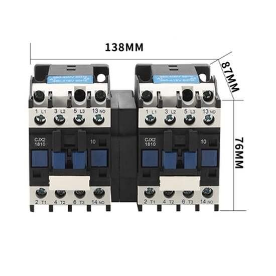 18 Amp Mechanical Interlock AC Contactor 18 Amp Mechanical Interlock AC Contactor