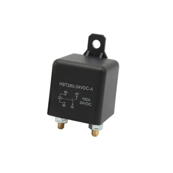 100A Automotive Starter Relay, 12V/24V DC 100A Automotive Starter Relay, 12V/24V DC