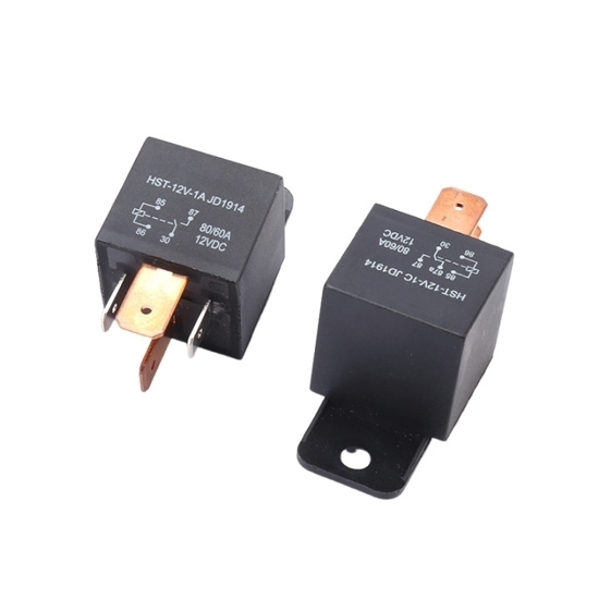 80A Automotive Starter Relay, 12V/24V DC 80A Automotive Starter Relay, 12V/24V DC