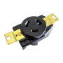 20A 125V Locking Receptacle, 2 Pole, 3 Wire