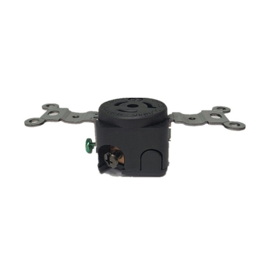 15A 250V Locking Receptacle, 2 Pole, 3 Wire 15A 250V Locking Receptacle, 2 Pole, 3 Wire