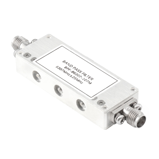 Passive RF Bandpass Filter, 6307 MHz