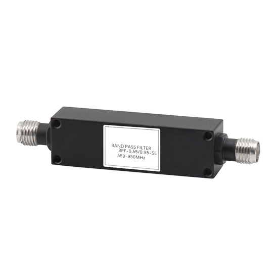Passive RF Bandpass Filter, 550~950 MHz Passive RF Bandpass Filter, 550~950 MHz