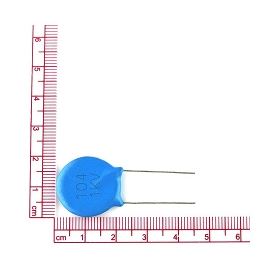 0.1μF 1kV Disc Ceramic Capacitor 0.1μF 1kV Disc Ceramic Capacitor