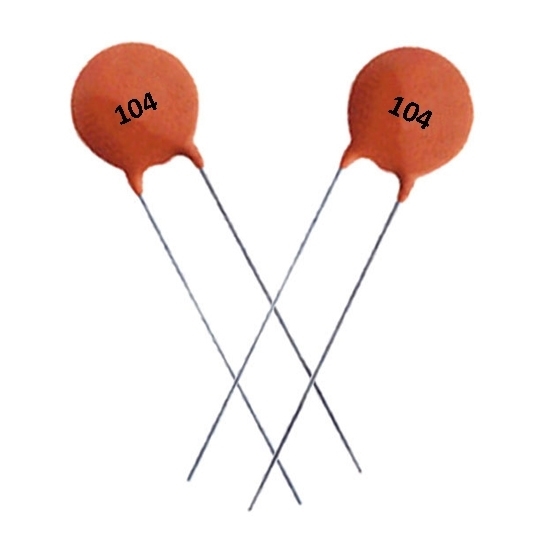 0.1μF 50V Disc Ceramic Capacitor 0.1μF 50V Disc Ceramic Capacitor