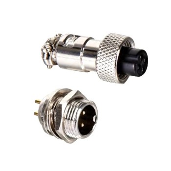 Circular Connector, 2/3/4/5/6 Pin, M13 Circular Connector, 2/3/4/5/6 Pin, M13