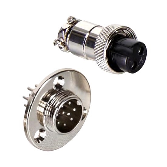 Circular Connector, 2/3/4/5/6/7/8/9/10 Pin, M16 Circular Connector, 2/3/4/5/6/7/8/9/10 Pin, M16