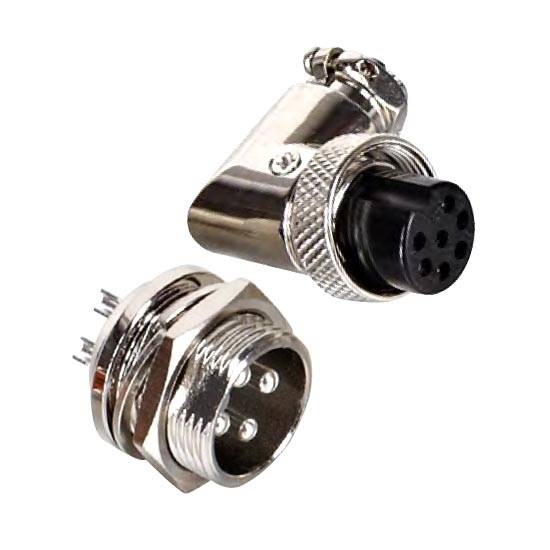 Circular Connector, 2/3/4/5/6/7/8/9/10 Pin, M16 Circular Connector, 2/3/4/5/6/7/8/9/10 Pin, M16