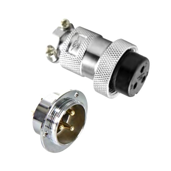 Circular Connector, 2/3/4/5/6/7/8/10/12 Pin, M25 Circular Connector, 2/3/4/5/6/7/8/10/12 Pin, M25