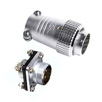 Circular Connector, 15/17/19 Pin, M26 Circular Connector, 15/17/19 Pin, M26