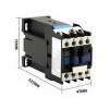18 Amp 3/4 Pole DC Coil Contactor, 12V/24V/48V/220V Coil 18 Amp 3/4 Pole DC Coil Contactor, 12V/24V/48V/220V Coil