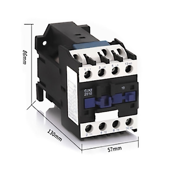 25 Amp 3/4 Pole DC Coil Contactor, 12V/24V/48V/220V Coil 25 Amp 3/4 Pole DC Coil Contactor, 12V/24V/48V/220V Coil