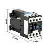 25 Amp 3/4 Pole DC Coil Contactor, 12V/24V/48V/220V Coil 25 Amp 3/4 Pole DC Coil Contactor, 12V/24V/48V/220V Coil