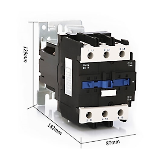 80 Amp 3/4 Pole DC Coil Contactor, 12V/24V/48V/220V Coil 80 Amp 3/4 Pole DC Coil Contactor, 12V/24V/48V/220V Coil