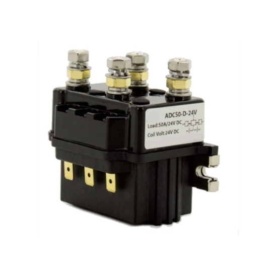 50A DC Reversing Contactor, 2 Pole, 12V/24V/48V 50A DC Reversing Contactor, 2 Pole, 12V/24V/48V
